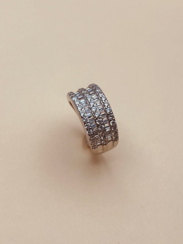 Silver Ring with CZ (Made in 925 Silver)