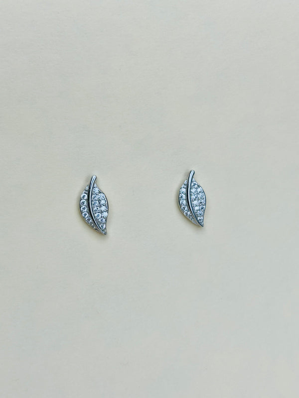 The Leaf Earring (Made in 925 Silver)