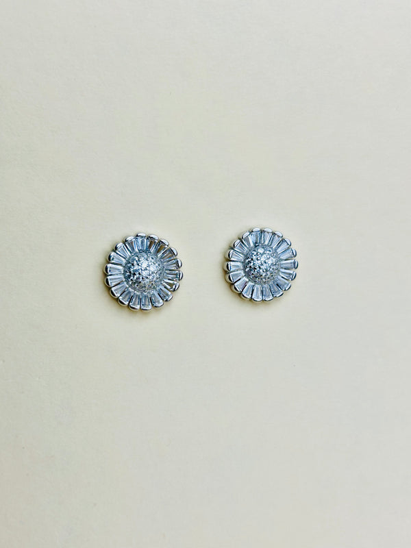 Lilacc Silver Flowery Earing (Made in 925 Silver)